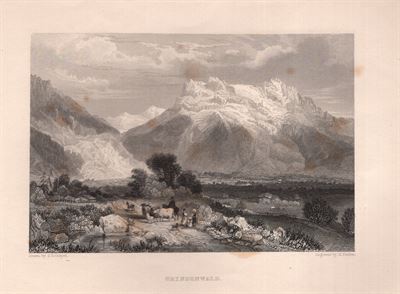 Grindenwald, Svizzera, 1833 