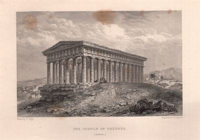Tempio di Efesto, Atene, Grecia, 1833