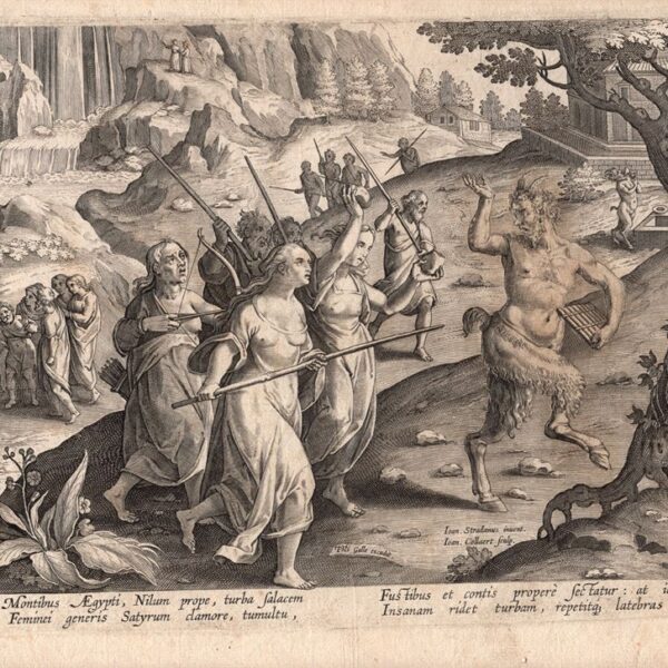 Stradanus, Cacciata dei satiri 1594-98