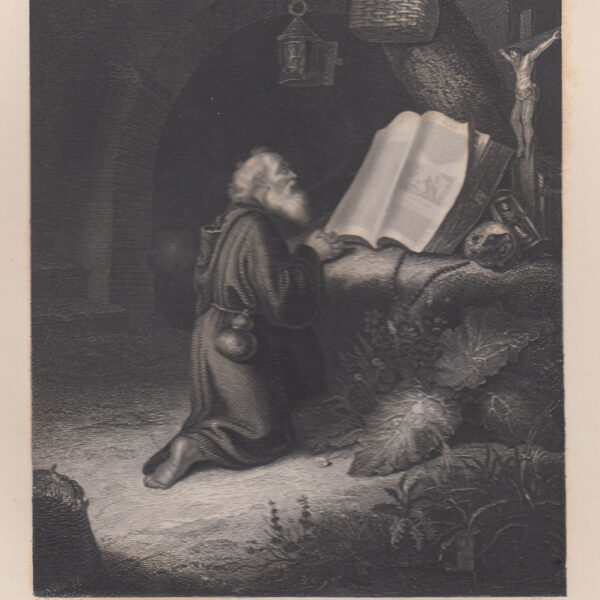 L'Eremita, G.Dow, 1840-50