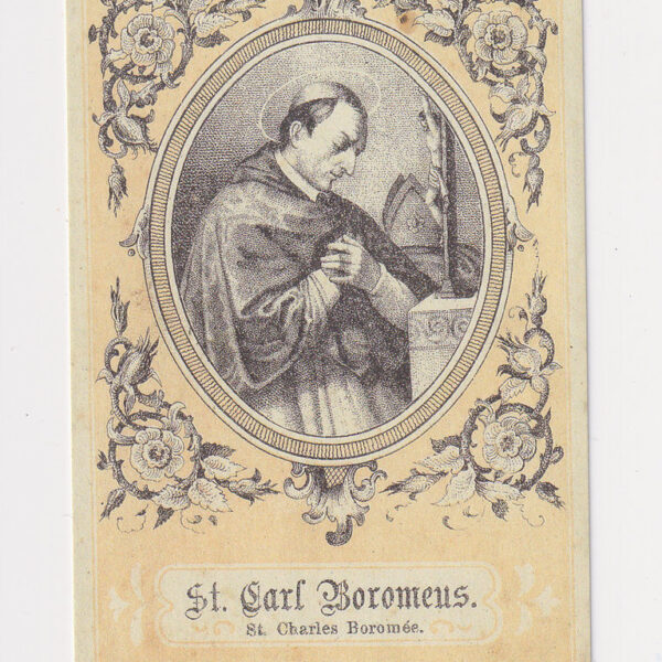 S.Carlo Borromeo, Santino del XX sec.