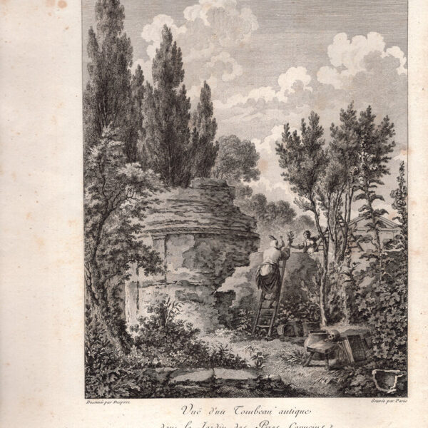 Catania, Giardino dei Cappuccini, Saint-Non, 1781-86