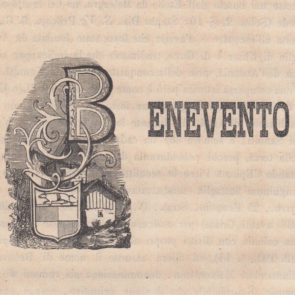 Benevento, Stemma, 1871