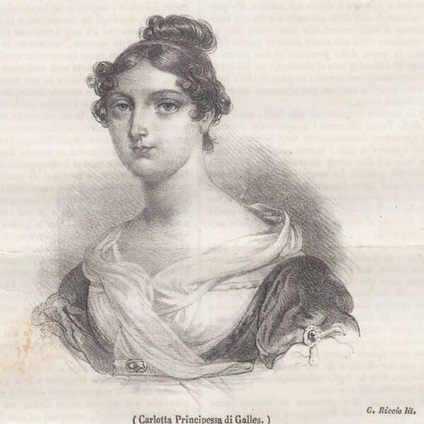 Carlotta Principessa di Galles, 1841