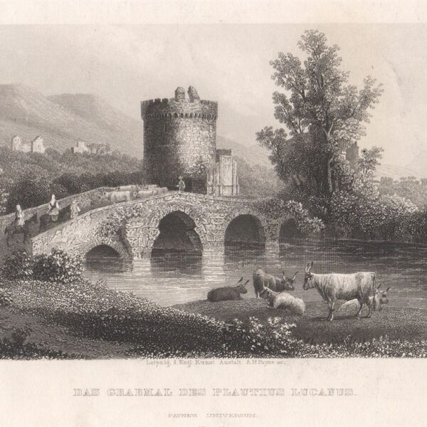 Tivoli, Ponte Lucano, 1843