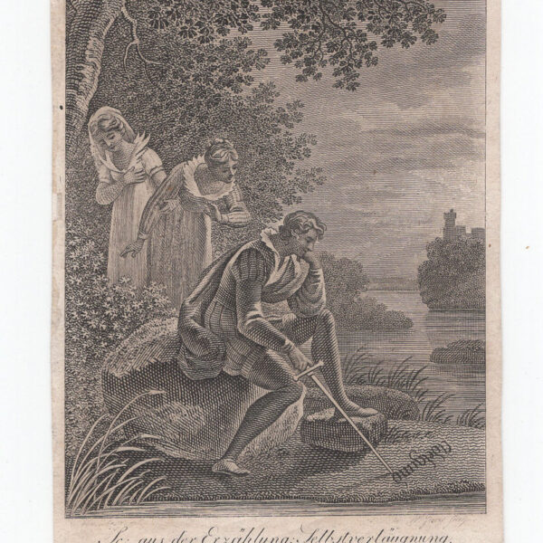 Piccola incisione del XVIII-XIX s