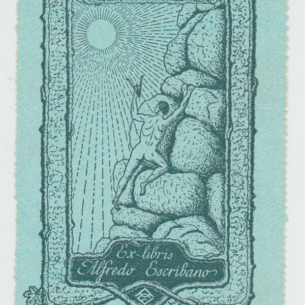 R. Abad (Spagna) exlibris