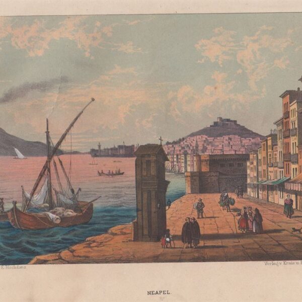 Napoli, Santa Lucia, 1850