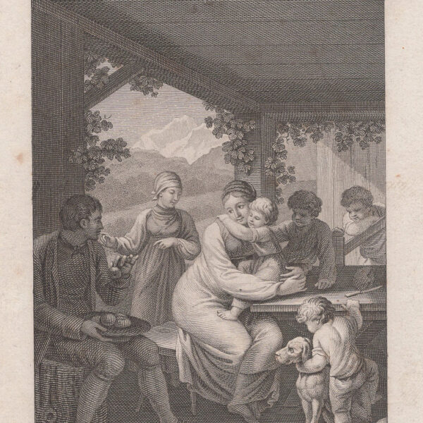 Piccola incisione del XVIII-XIX s