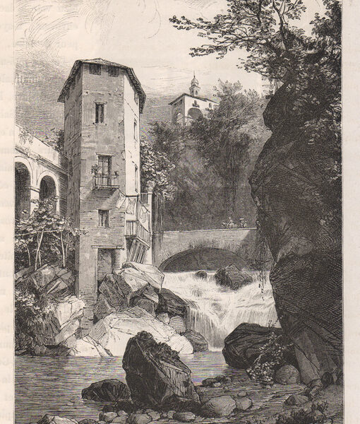 Bellano, 1877, La Pioverna