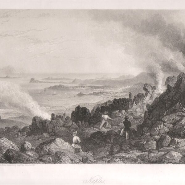 Napoli dal Vesuvio, 1830