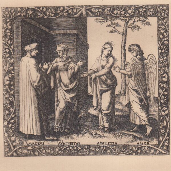 Marcantonio Raimondi, Amedeo Berruti, 1517, XIX secolo