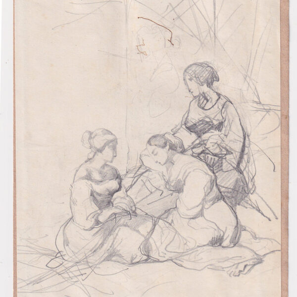 Consalvo Carelli, Tre donne sedute