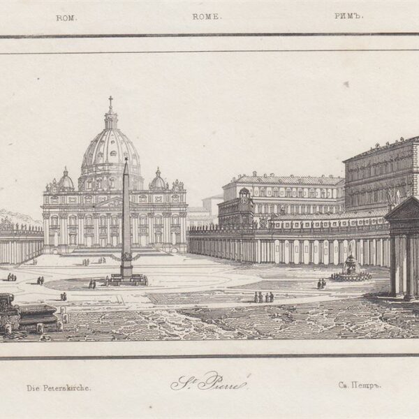 Roma, San Pietro, 1835