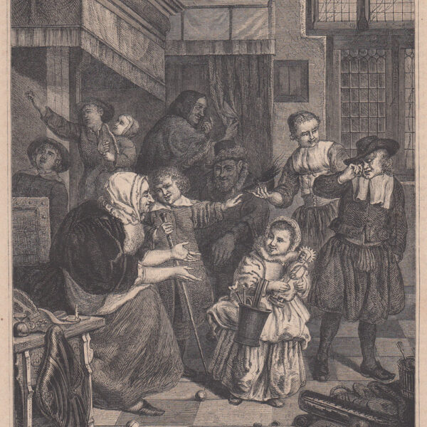 Jan Steen, La festa di S.Nicola, 1863