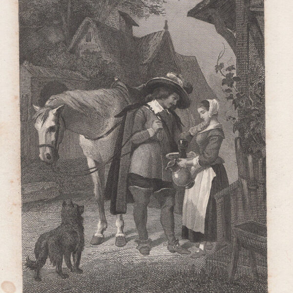 Piccola incisione del XVIII-XIX s