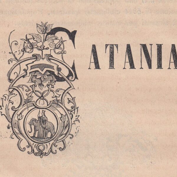 Catania, Stemma, 1871