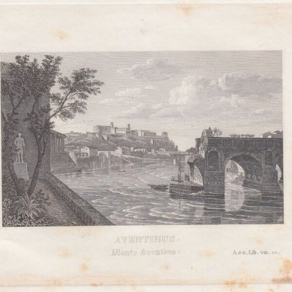 Roma, Monte Aventino, C.Frommel, 1829