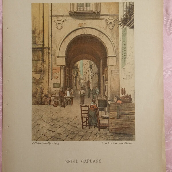 Napoli, Sedil Capuano, D'Ambra, 1889