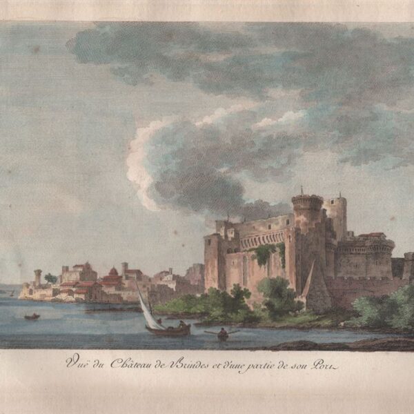 Brindisi, Il Castello, Saint-Non, 1781