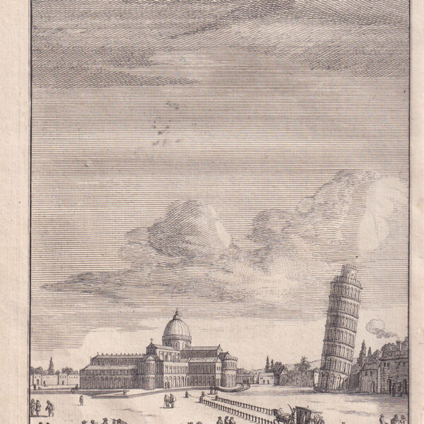 Pisa, Piazza dei Miracoli, 1724