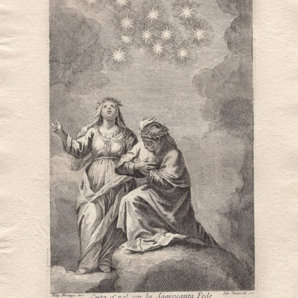 Paradiso, Dante e Beatrice, Fede, 1757