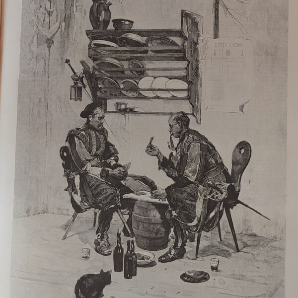 Svizzeri Papali che giocano a carte, 1886