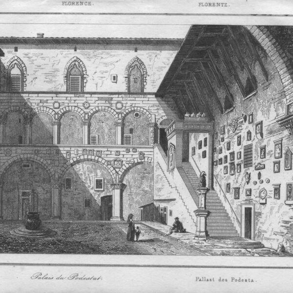 Firenze, Palazzo del Podestà, 1835
