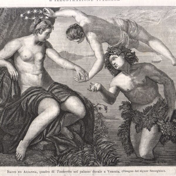 Bacco ed Arianna, Tintoretto, 1887