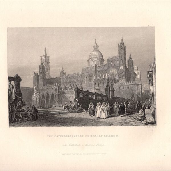 Palermo, La Cattedrale, 1850