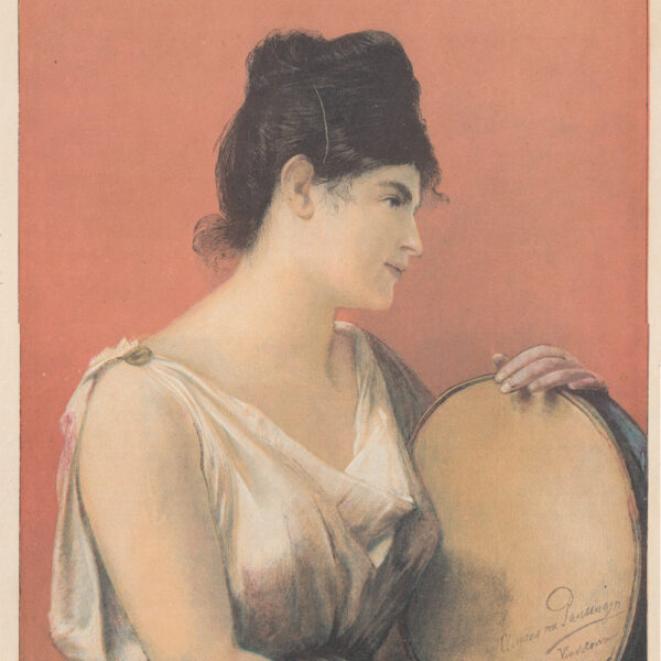 Ragazza di Pompei, 1850