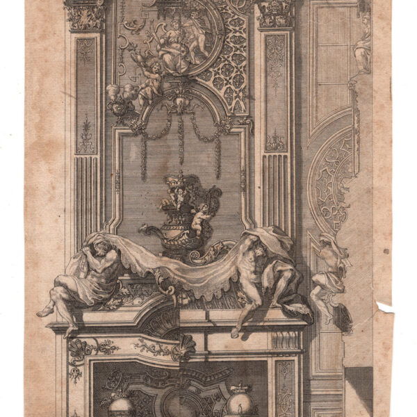 Johann Adam Delsenbach, Ornamenti architettonici, XVIII secolo