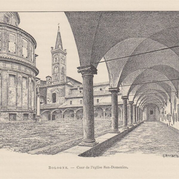 Bologna, Chiesa di San Domenico, 1890
