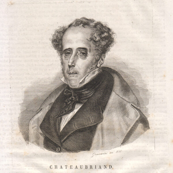 Chateaubriand, 1838