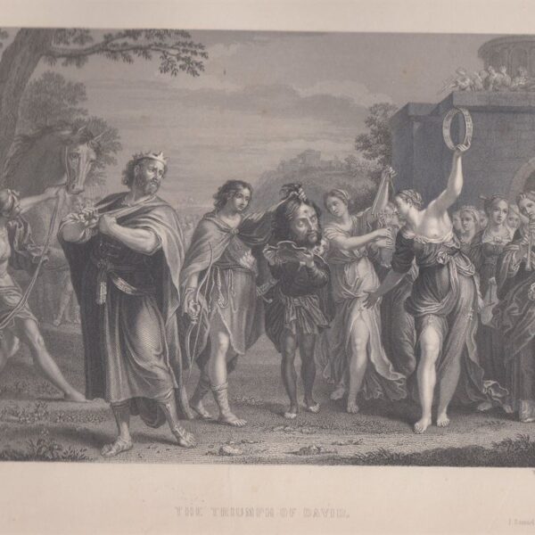 Il trionfo di David, Domenichino, 1846