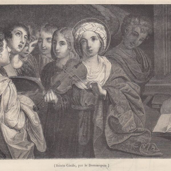 Domenichino, Santa Cecilia, 1847