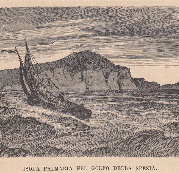 Isola Palmaria, La Spezia, 1875