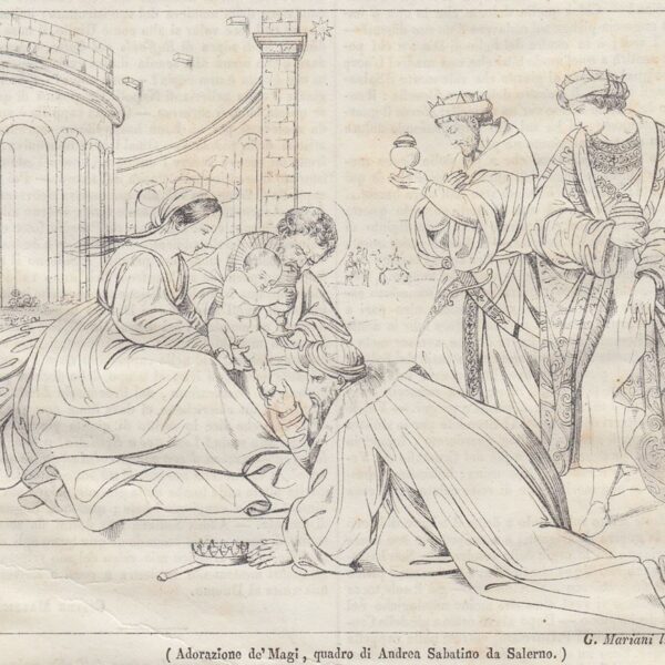 Adorazione dei Magi, 1838