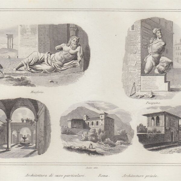 Architetture di case particolari, 1834-1837