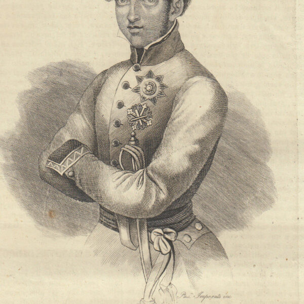 Il Duca di Reichstadt, figlio di Napoleone, 1842