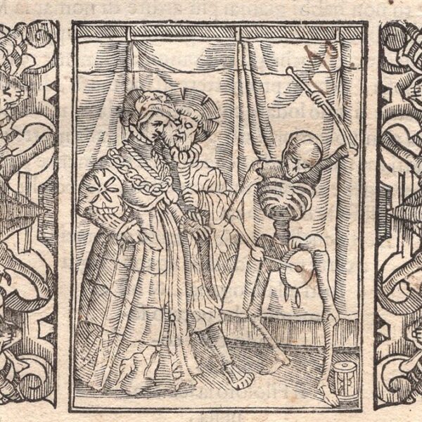 Fabio Glissenti, I Cortigiani e la Morte, 1596