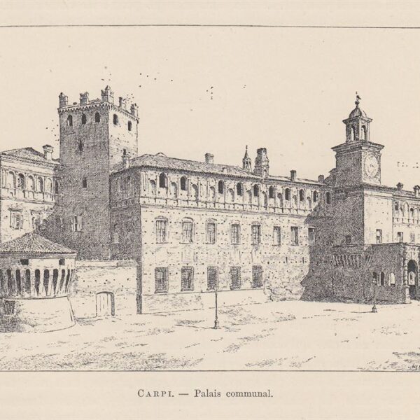Carpi, Palazzo Comunale, 1890