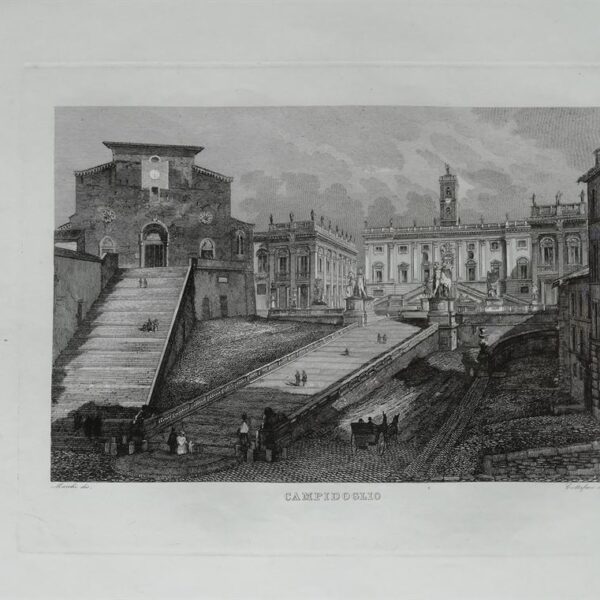 Roma, Campidoglio, Cottafavi, 1843