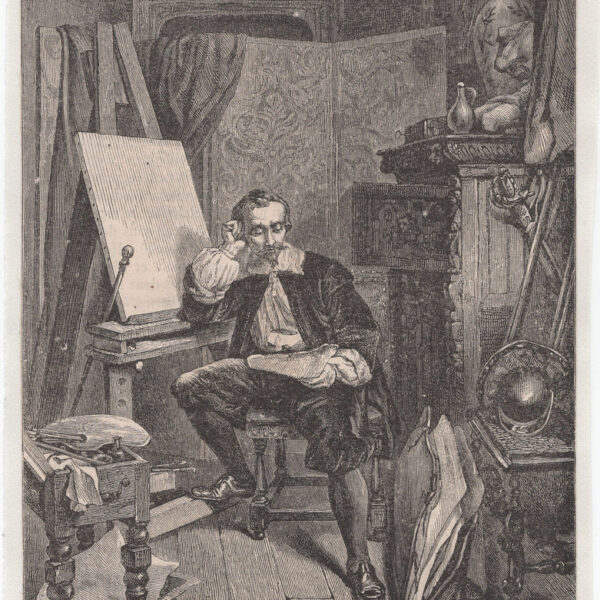 Il Pittore nel suo studio, 1840