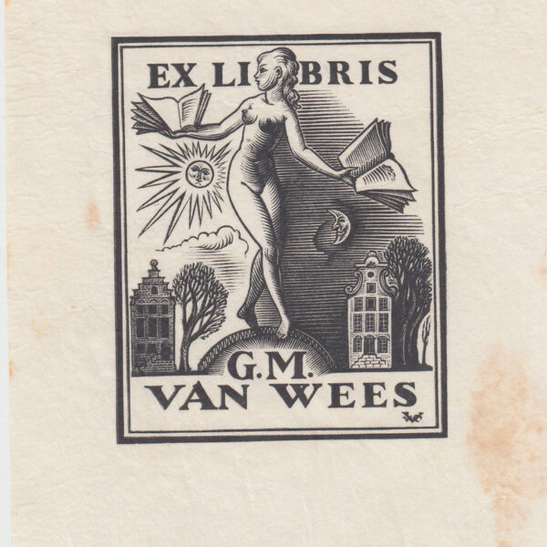 G.M. Van Wees exlibris