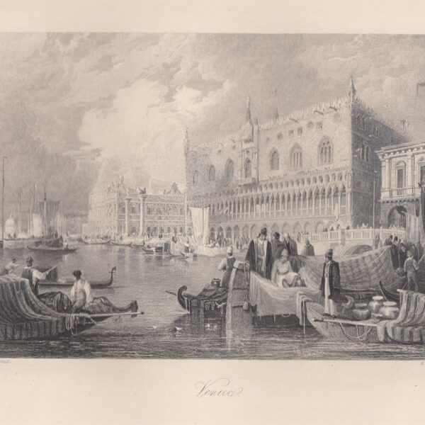 Venezia, Canal Grande, 1850