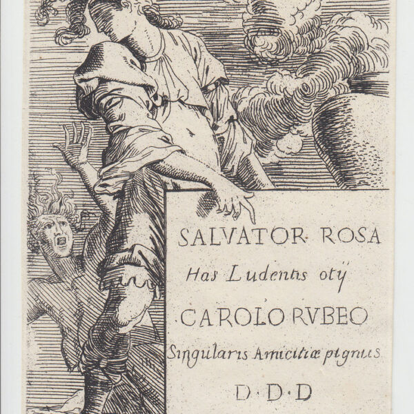 Salvator Rosa, Frontespizio delle Figurine