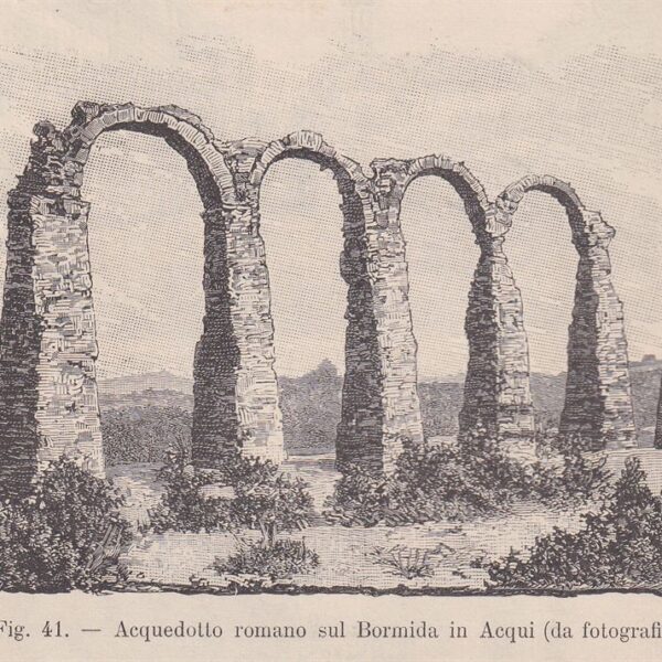 Acqui, Acquedotto Romano, 1890
