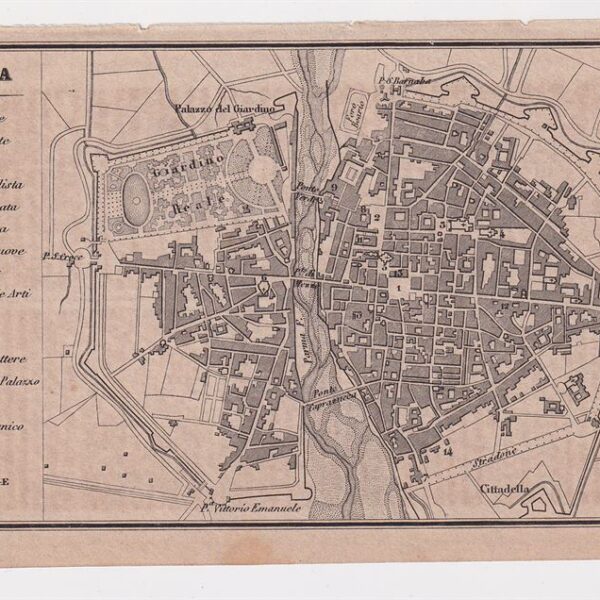 Mappa di Parma, 1873