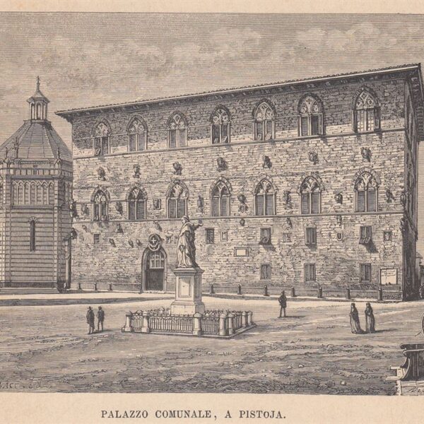 Pistoia, Palazzo Comunale, 1875